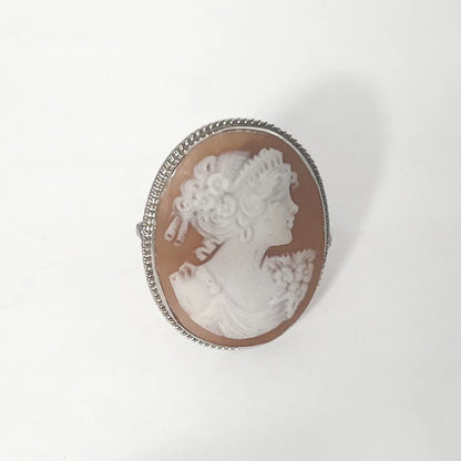 Cameo Ring Profile Woman