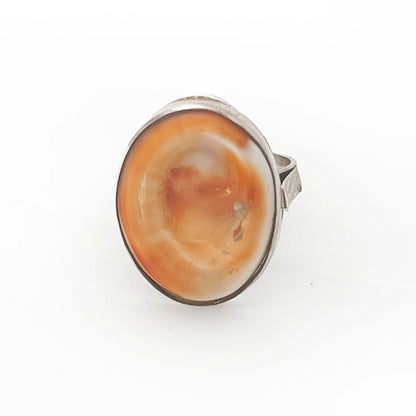 Anello in Argento con Occhio di Santa Lucia