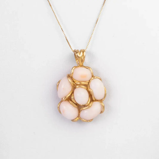 Pink Coral Pendant