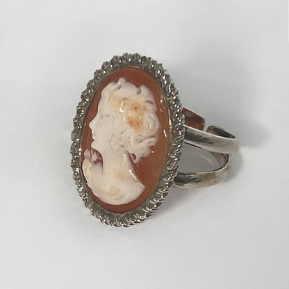 Cameo Ring Profile Woman