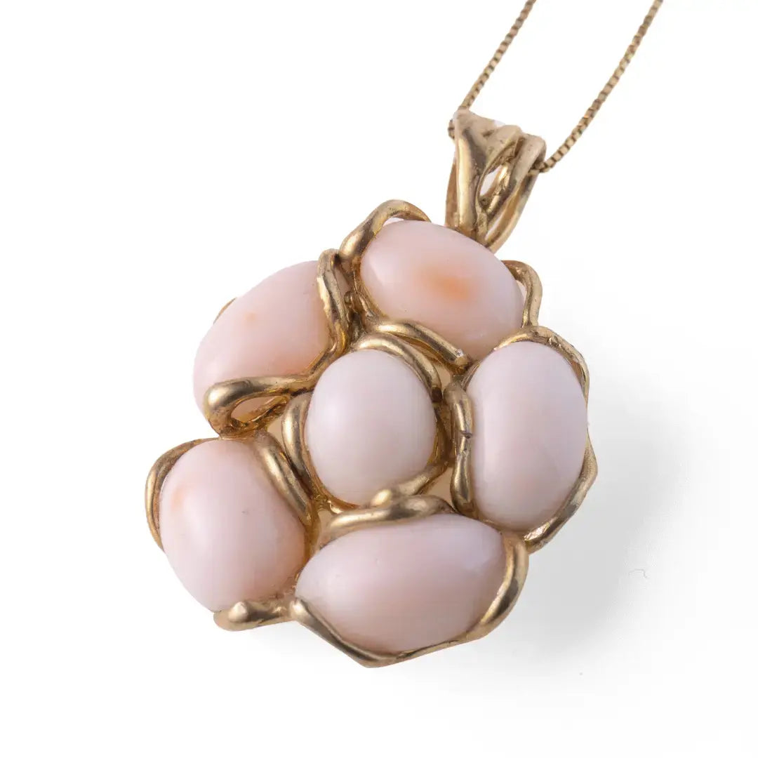 Pink Coral Pendant