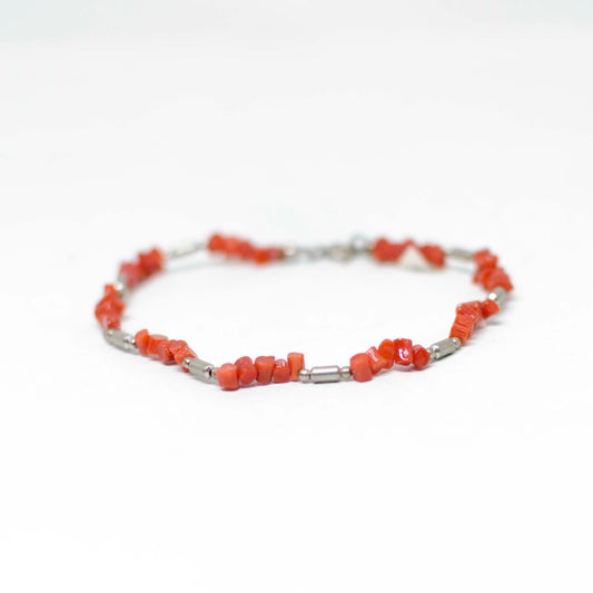 Bracciale corallo rosso