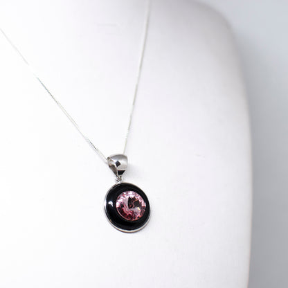 Colored Swarovski pendant