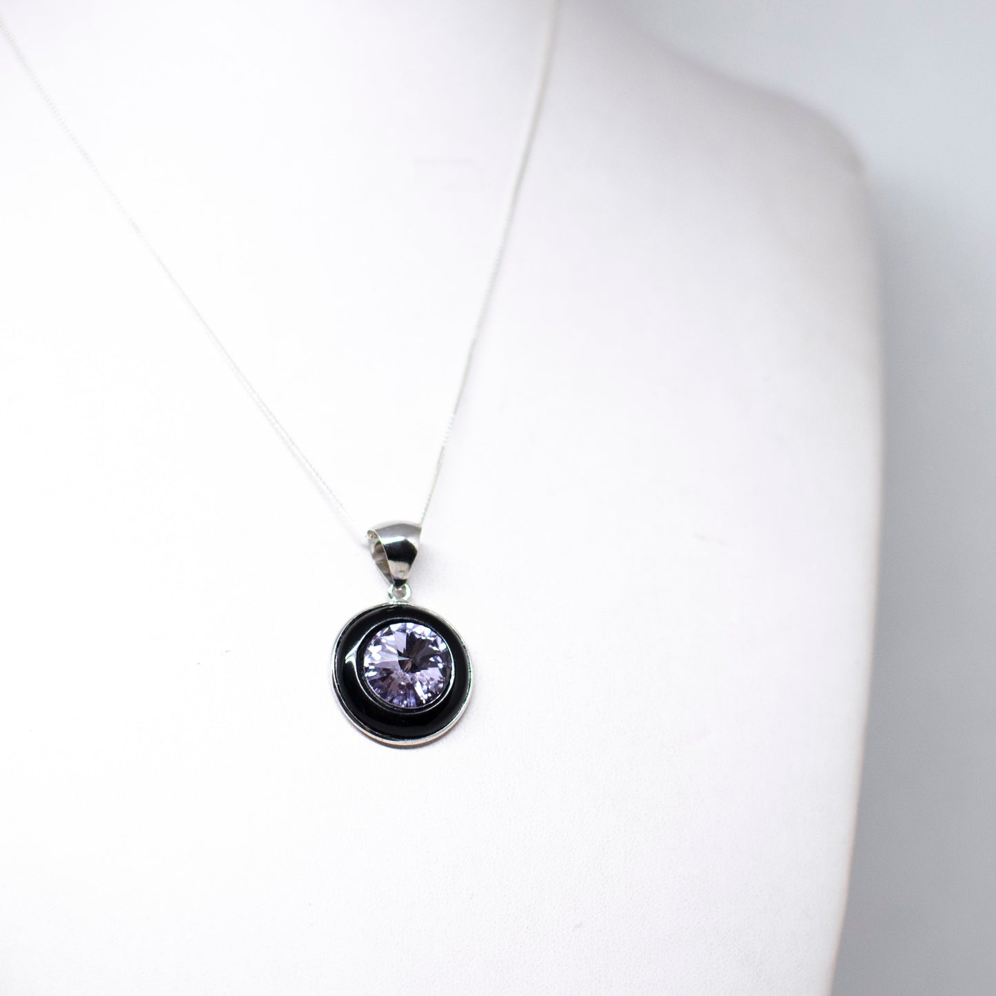 Colored Swarovski pendant