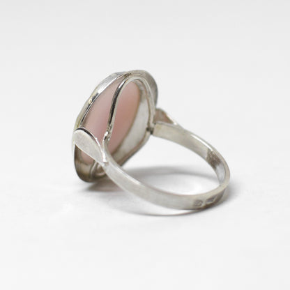 Anello cammeo profilo donna