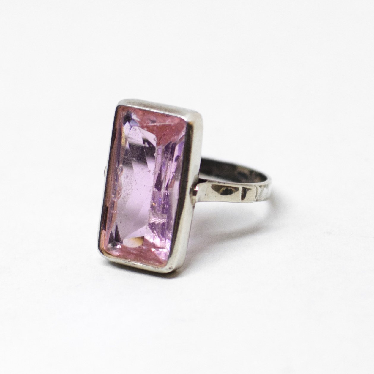 Pink Zircon Ring